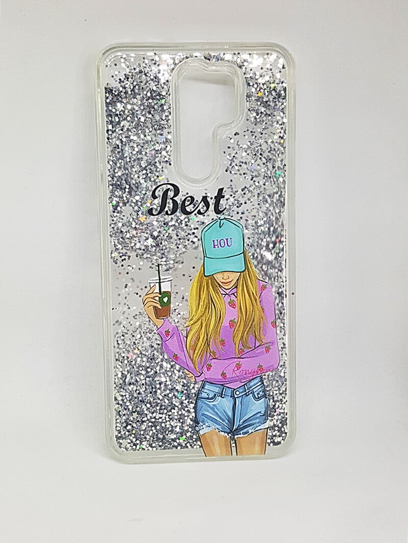 Накладка Fluid Painted для Xiaomi Redmi 9 "Best" (переливається)-0