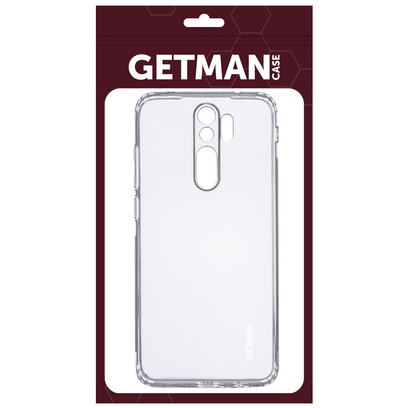 Накладка GETMAN Clear 1,0 mm для Xiaomi Redmi 9 прозорий силікон-1