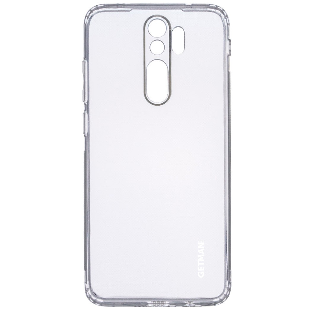 Накладка GETMAN Clear 1,0 mm для Xiaomi Redmi 9 прозорий силікон-0