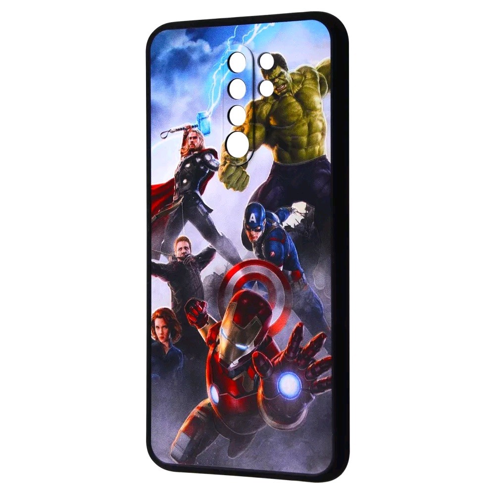 Накладка Game Heroes для Xiaomi Redmi 9 персонажі Марвел-0