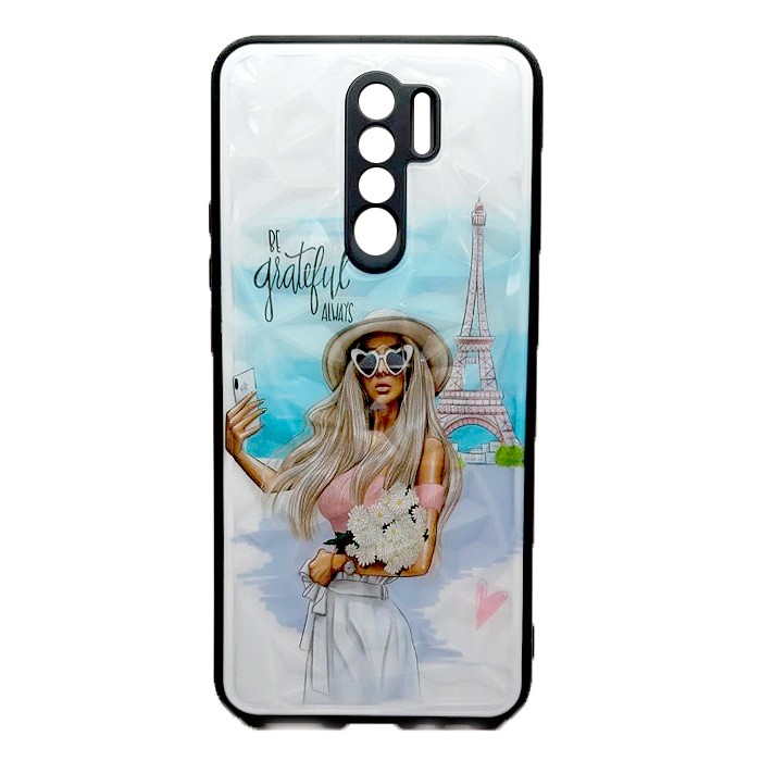 Накладка Ladies для Xiaomi Redmi 9 "Paris"-0