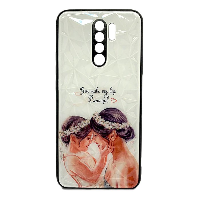 Накладка Ladies для Xiaomi Redmi 9 Мама з донечкою-0