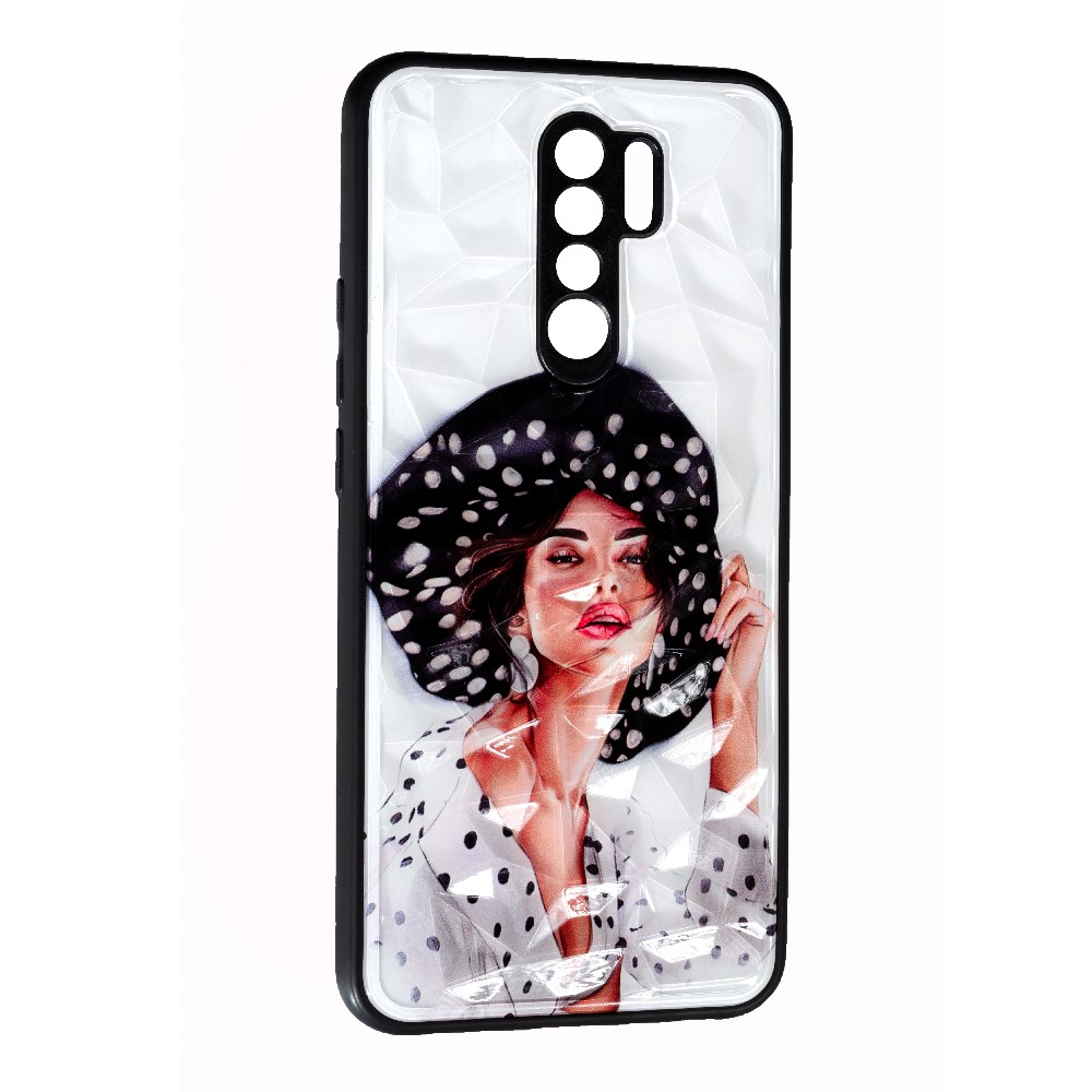 Накладка Ladies Camera для Xiaomi Redmi 9 Girl in a hat-0