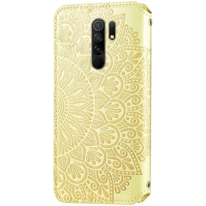 Книжка GETMAN Mandala для Xiaomi Redmi 9 жовта-1