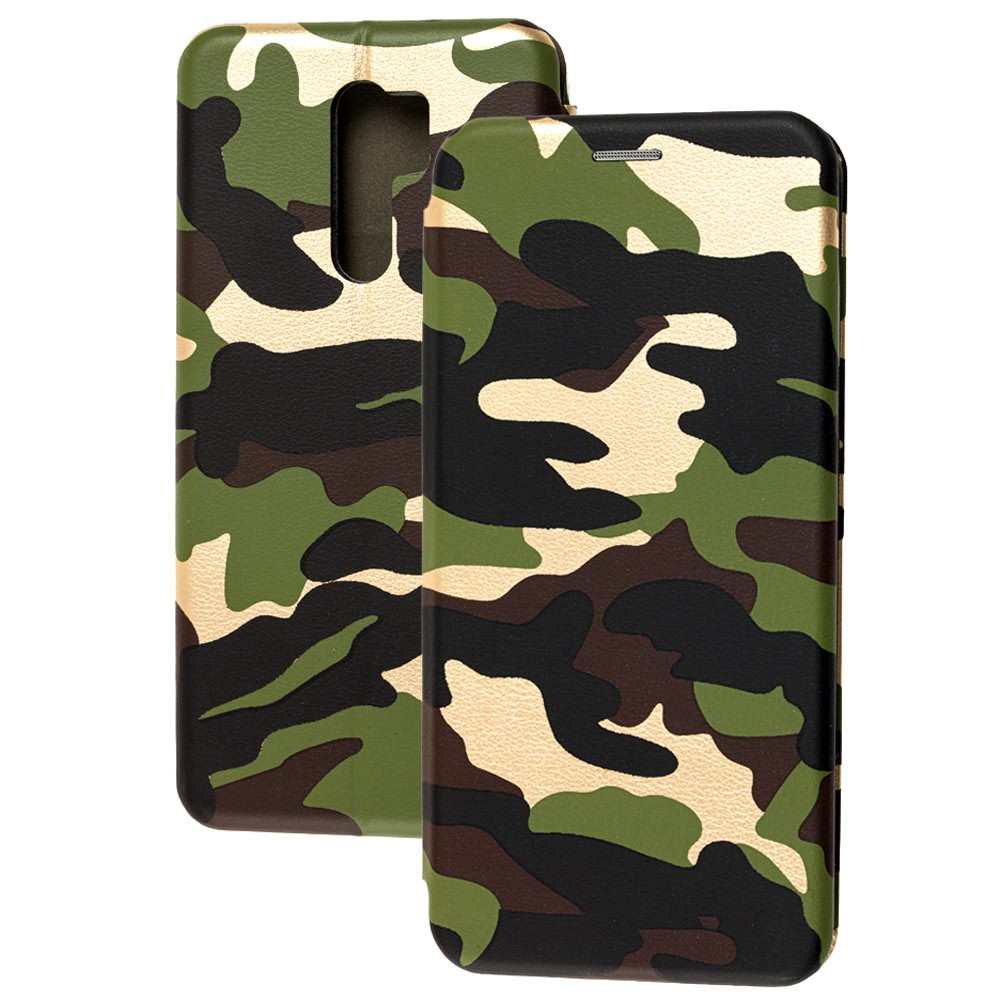 Книжка Premium для Xiaomi Redmi 9 (Camouflage)-0