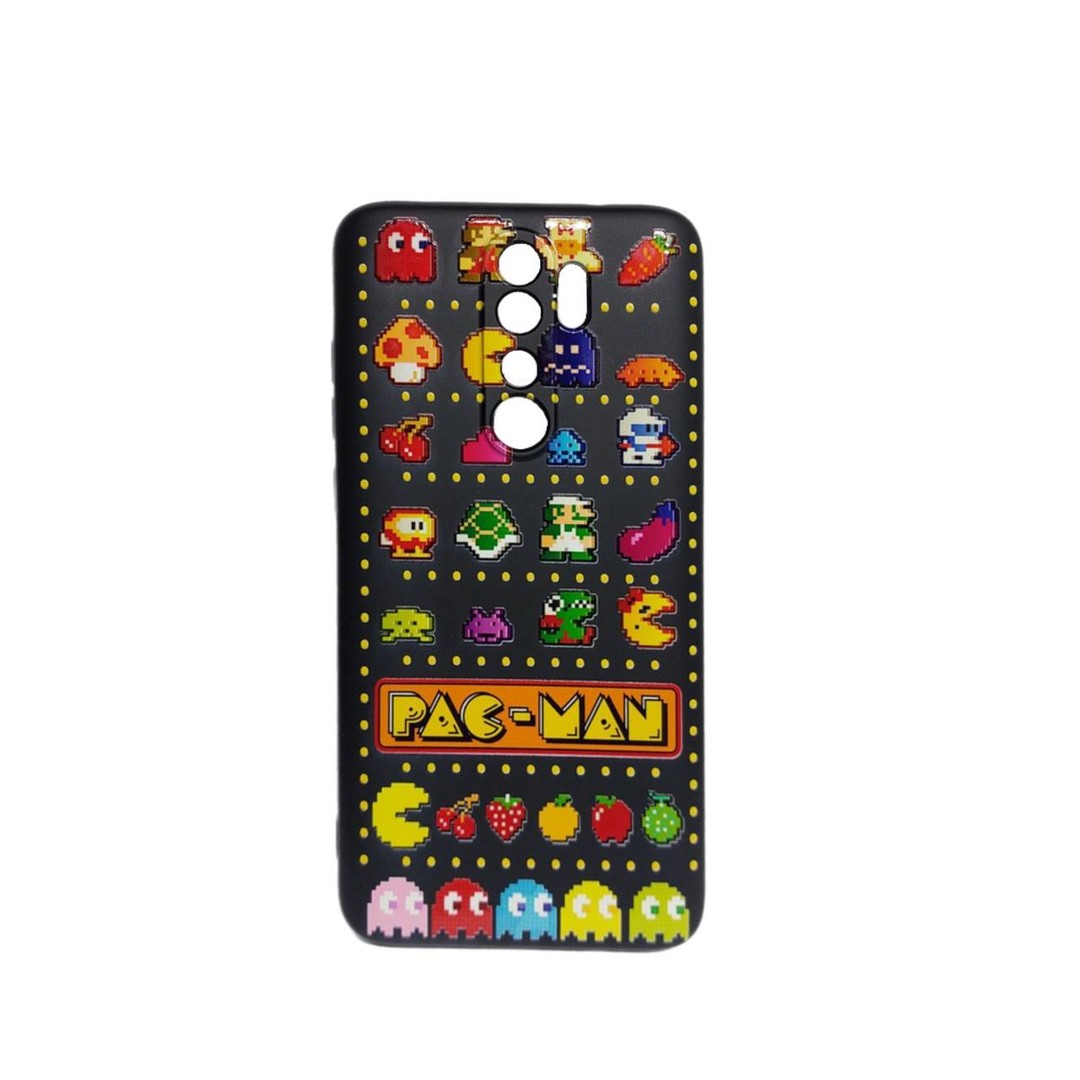 Накладка Gaming Matt для Xiaomi Redmi 9 (pacman)-0