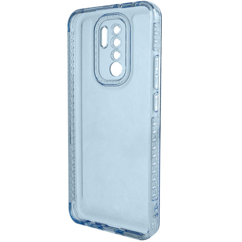Накладка Starfall Clear для Xiaomi Redmi 9 (Блакитна)-2