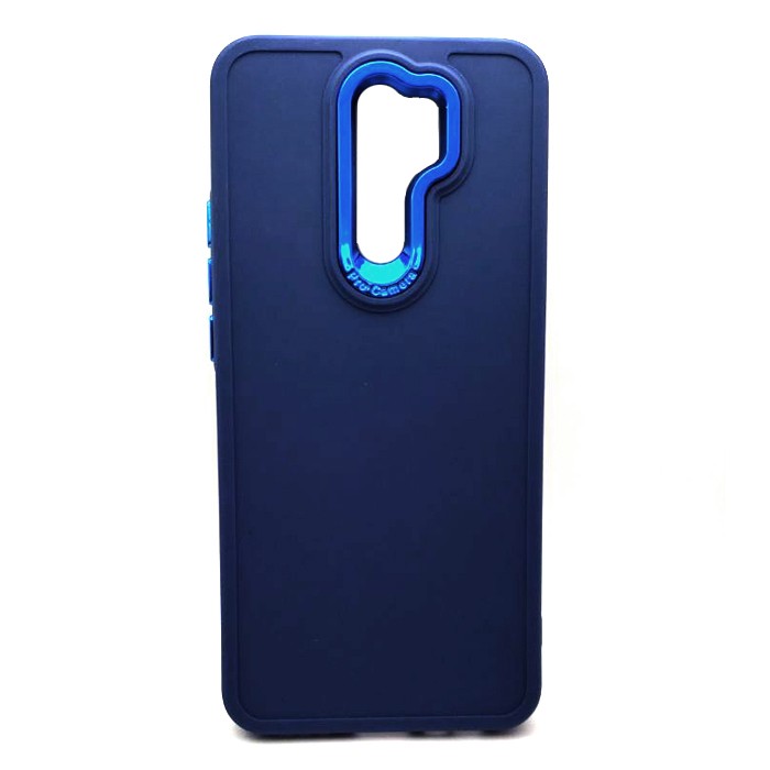 Накладка Lux Matte з мікрофіброю Xiaomi Redmi 9 Dark blue-0