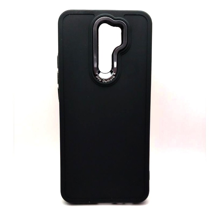 Накладка Lux Matte з мікрофіброю Xiaomi Redmi 9 Black-0
