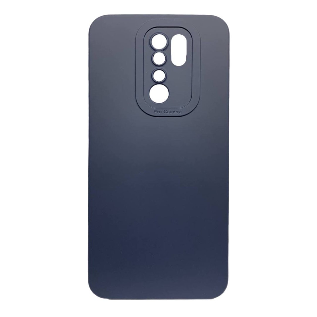 Накладка Color style з мікрофіброю для Xiaomi Redmi 9 Dak blue-0