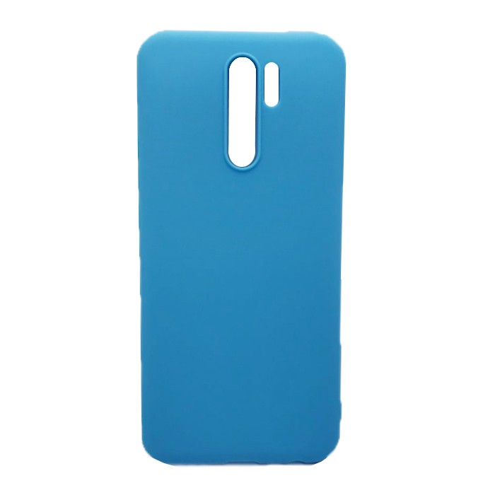 Накладка TPU Soft case для Xiaomi Redmi 9 блакитна-0