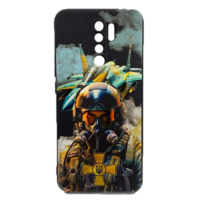 Накладка Wave nPrint для Xiaomi Redmi 9  (Fighter)-0