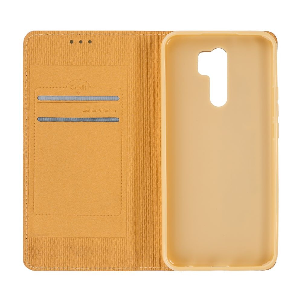 Книжка Mobi Premium для Xiaomi Redmi 9 золота-2