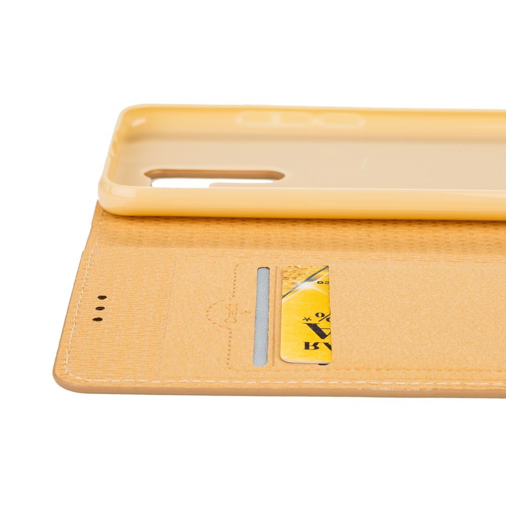 Книжка Mobi Premium для Xiaomi Redmi 9 золота-3