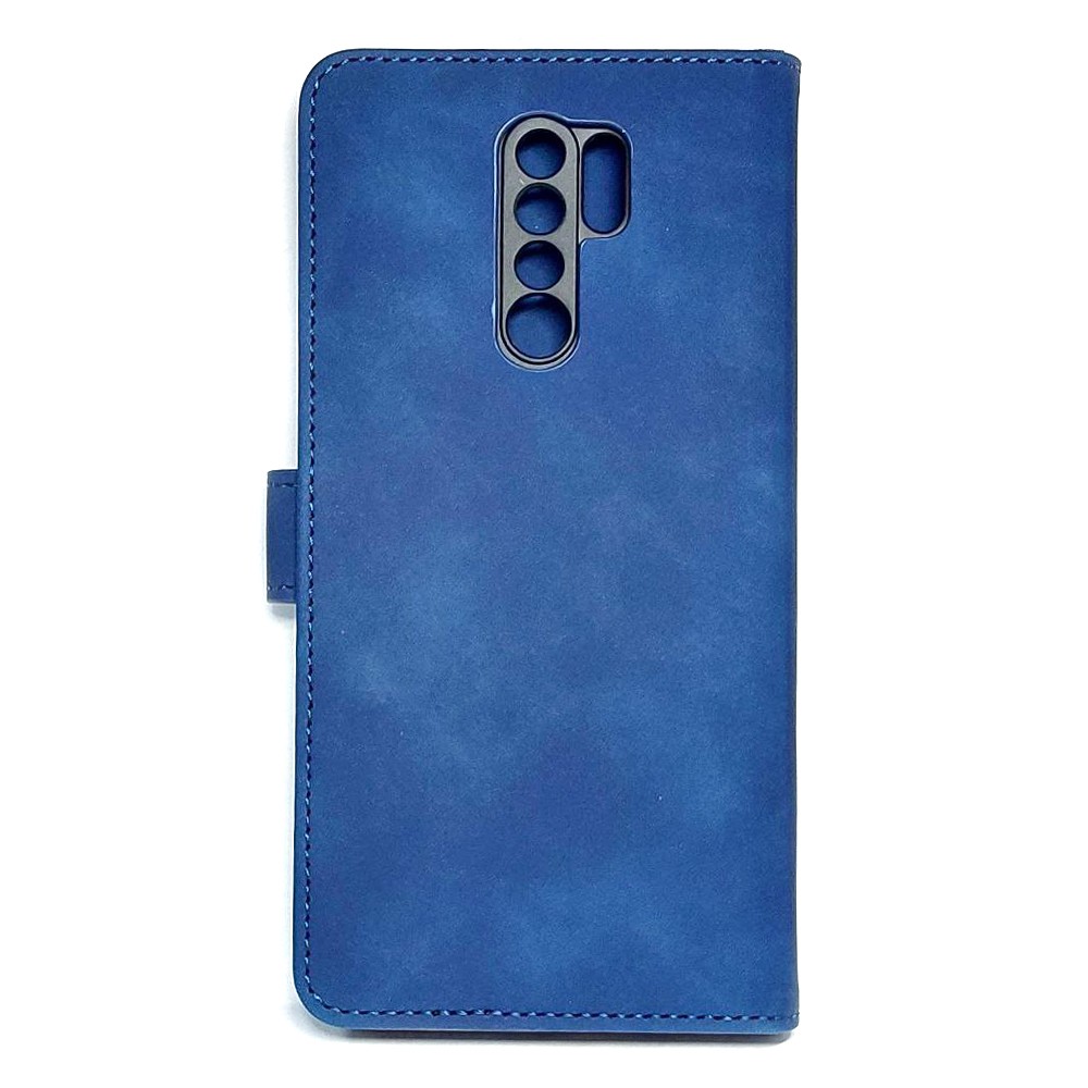 Книжка Cover Stylish Slot Matte для Xiaomi Redmi 9  (Синя)-1