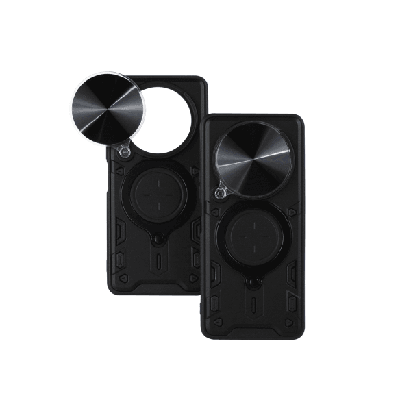 Накладка Protective Stand Case для Xiaomi Redmi A3/Poco C61 (Black)-0
