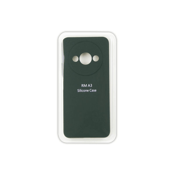 Накладка Fibra для Xiaomi Redmi A3/Poco C61 (Dark green)-0