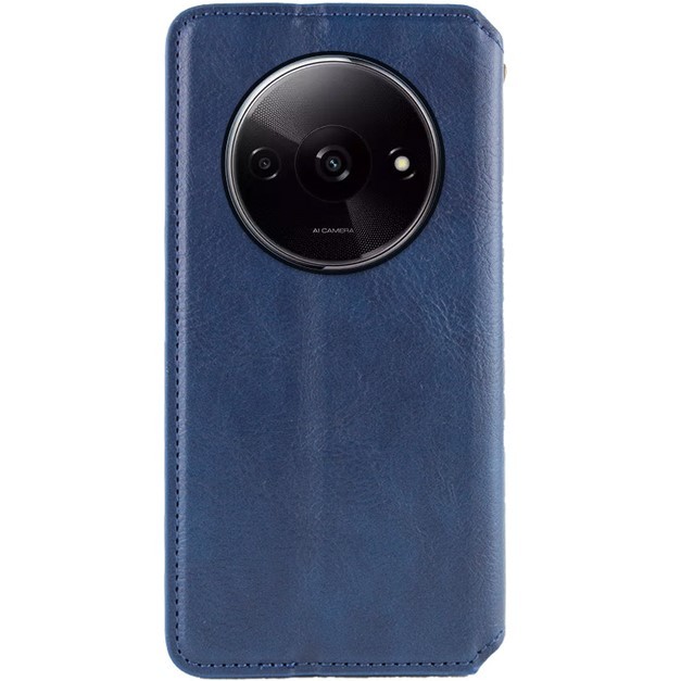 Книжка GETMAN Cubic для Xiaomi Redmi A3/Poco C61 синя-1