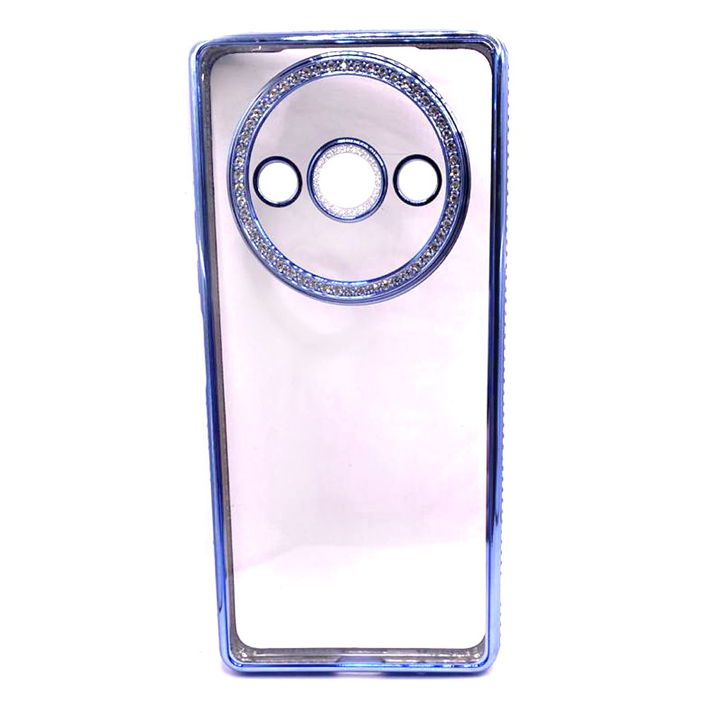 Чохол Clear Diamonds для Xiaomi Redmi A3/Poco C61 синій-0