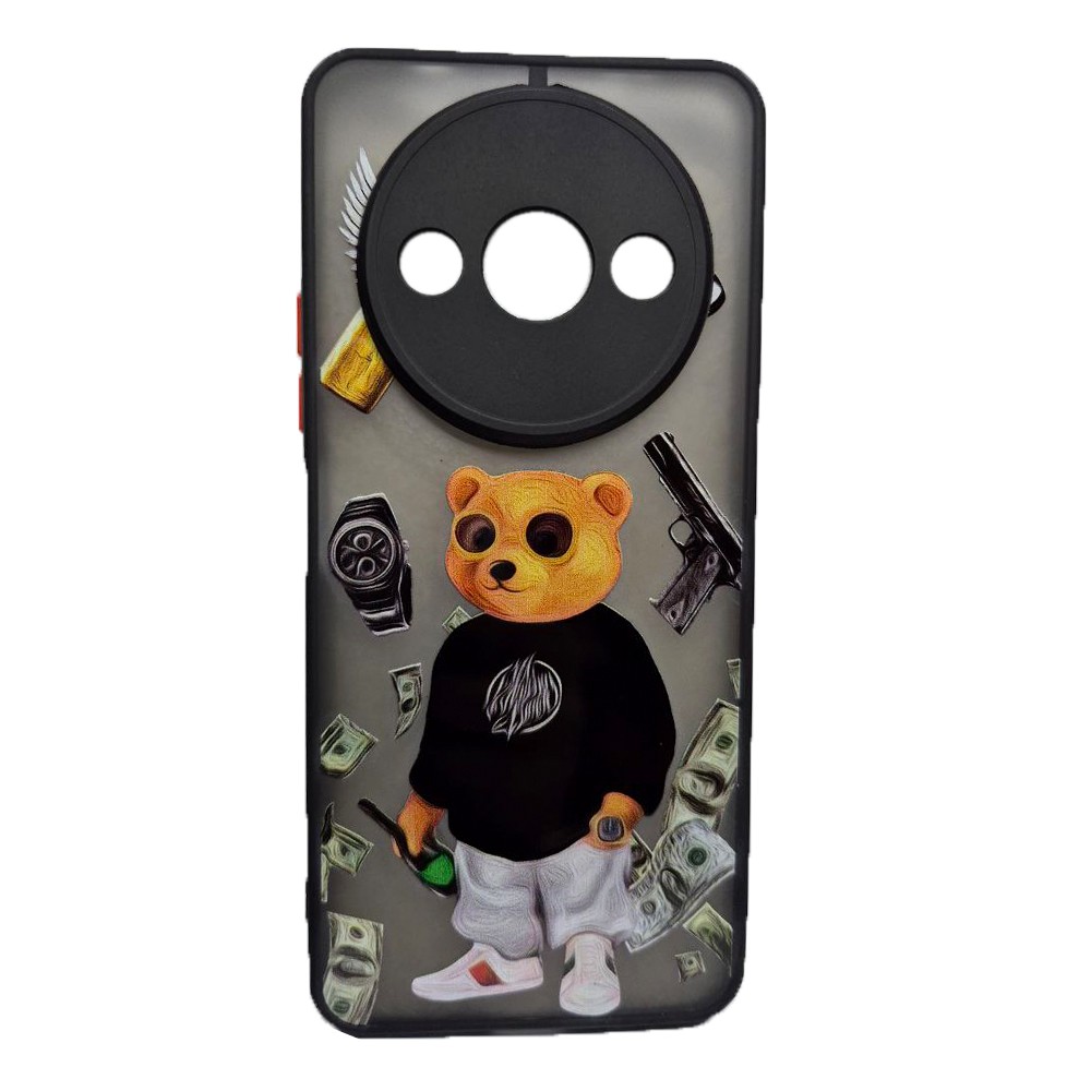 Накладка Totu Gingle Print для Xiaomi Redmi A3 / Poco C61  Мішка-0