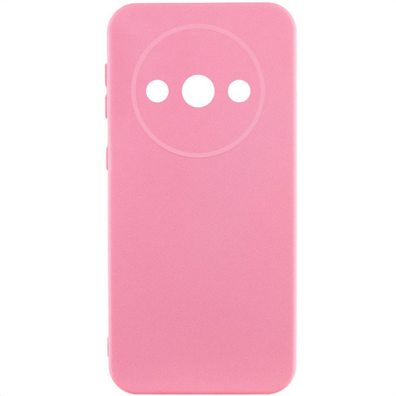 Silicone Cover Full Camera without Logo (A) для Xiaomi Redmi A3 (Pink)-0