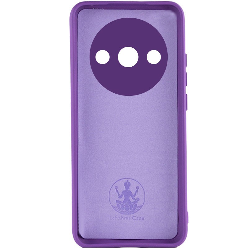 Silicone Cover Full Camera without Logo (A) для Xiaomi Redmi A3/Poco C61 (Purple)-1