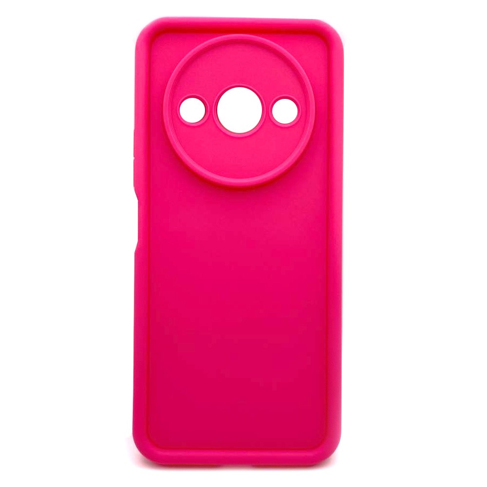 Накладка Luxury Candy для Xiaomi Redmi A3 (Barbie pink)-0