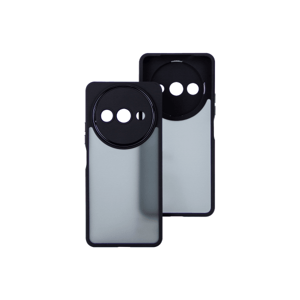Накладка Luxury Metal Lens для Xiaomi Redmi A3/Poco C61 чорна-0