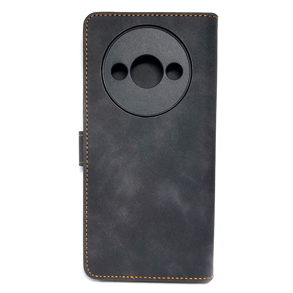 Книжка Cover Stylish Slot Matte для Xiaomi Redmi A3 (Чорна)-1