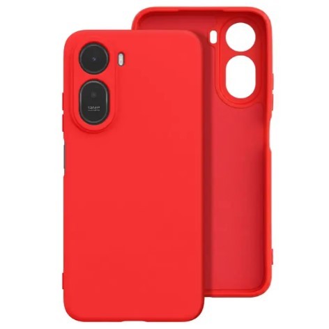 Silicone Cover Full Camera without Logo (A) для  Xiaomi Redmi A7 Pro 4G (Red)-0