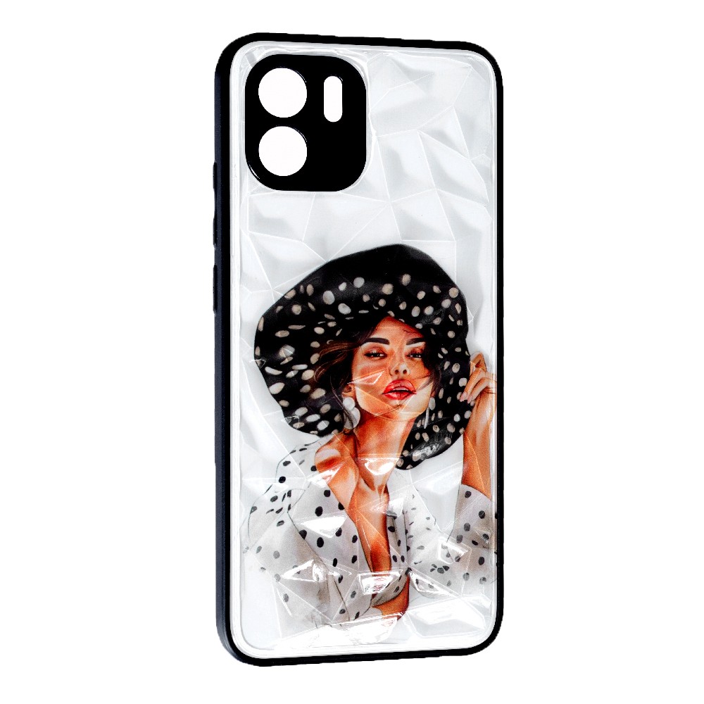 Накладка Ladies Camera для Xiaomi Redmi A1 Girl in a hat-0