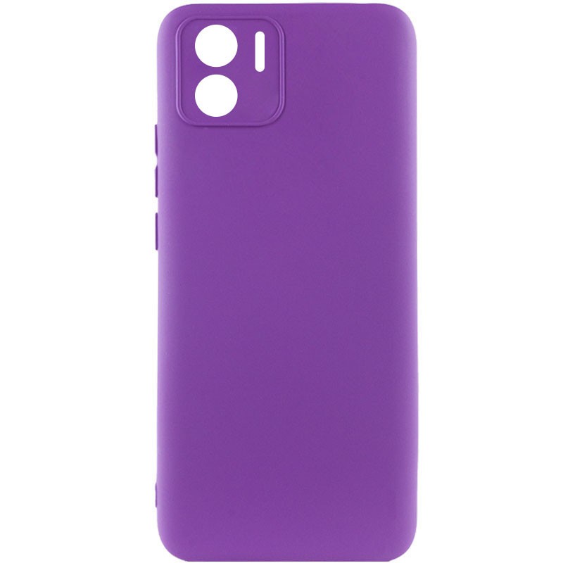 Silicone Cover Full Camera without Logo (A) для Xiaomi Redmi A1/A2 (Purple)-0