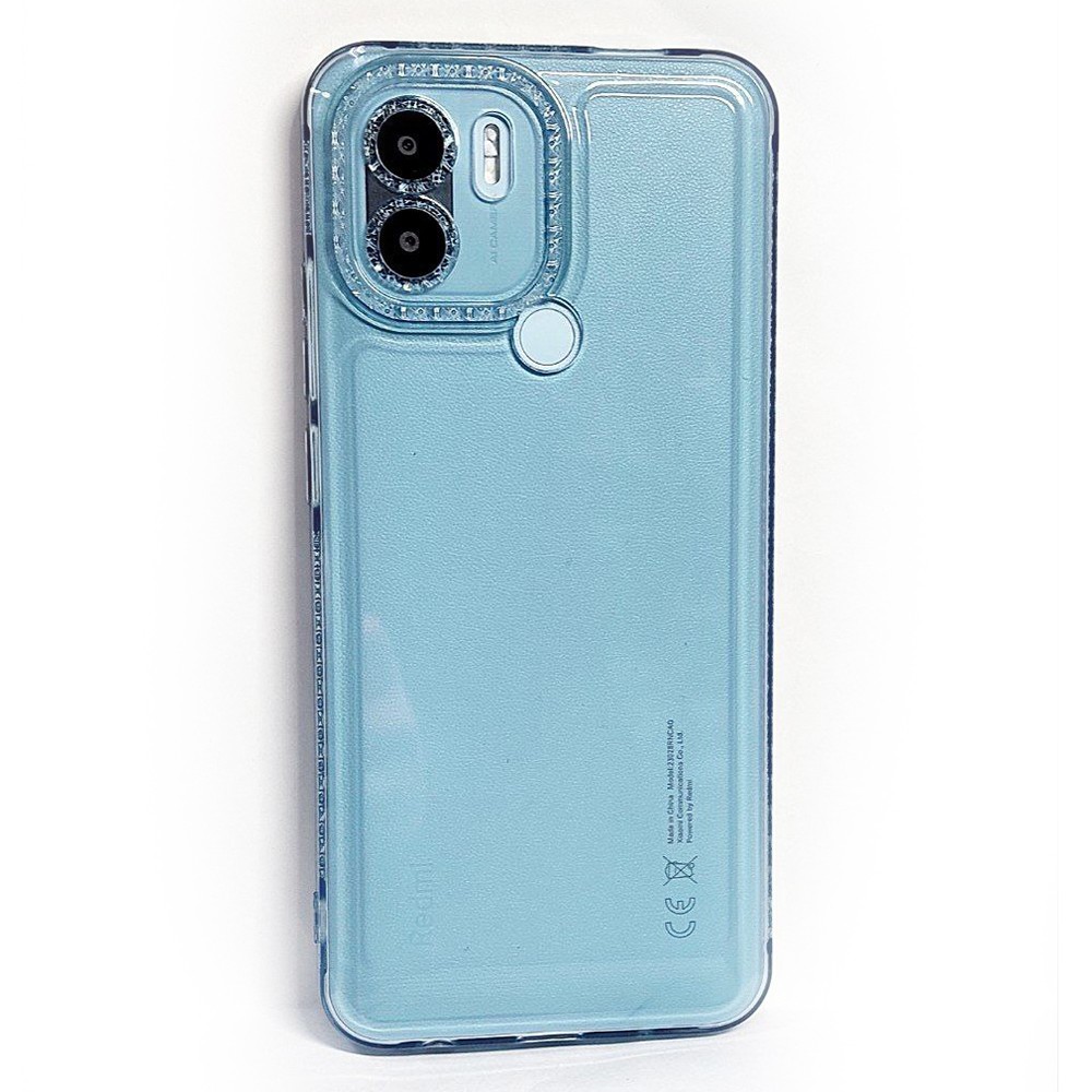 Накладка Starfall Clear для Xiaomi Redmi A1 Plus/Poco C50/C51 (Блакитна)-4