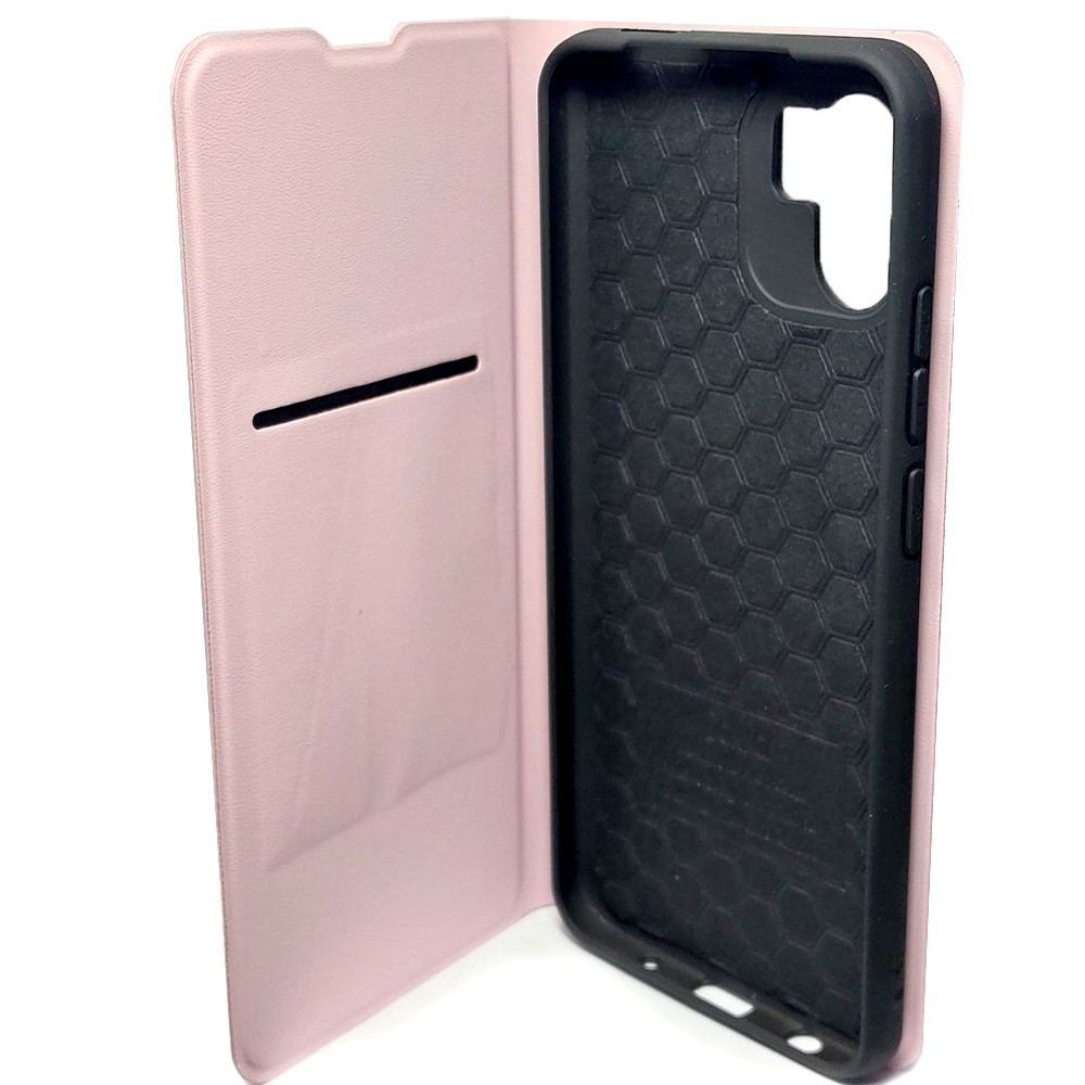 Книжка Elastic PU+TPU для Xiaomi Redmi A1/ A2 (Світло-рожевий)-2