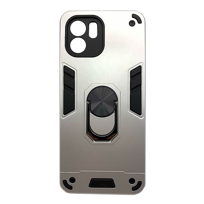 Накладка Armor Magnet Ring case для Xiaomi Redmi A1/A2//11A срібна-0