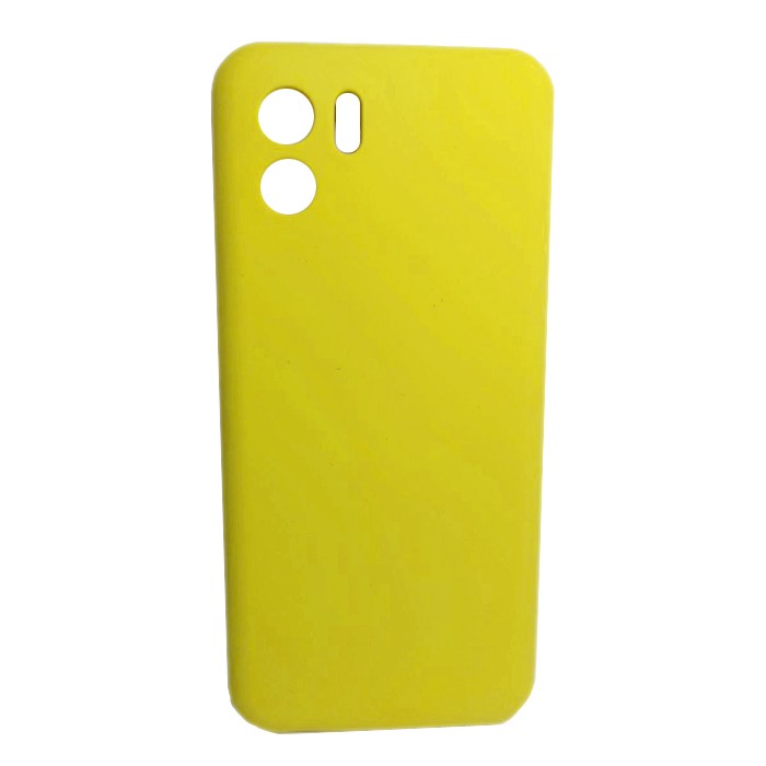 Silicone Cover Full Camera without Logo (A) для Xiaomi Redmi A1/A2 (Yellow)-0