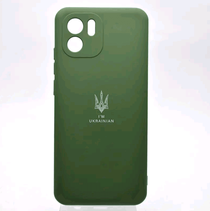 UA Silicone Case Full Protective для Xiaomi Redmi A1/A2 (Army green)-0