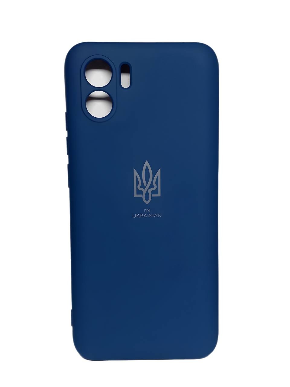 UA Silicone Case Full Protective для Xiaomi Redmi A1/A2 (Dark blue)-0