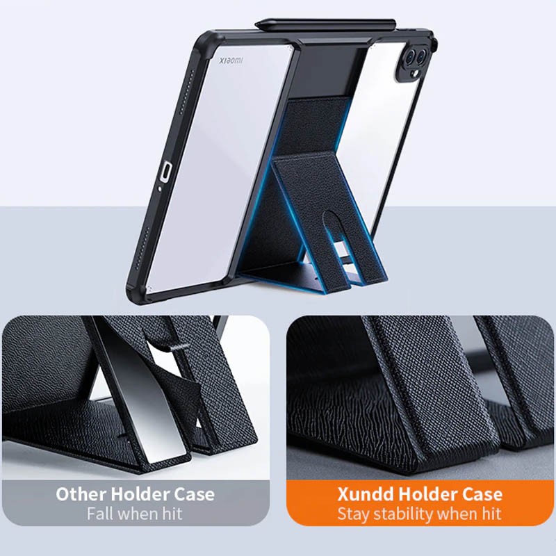 Накладка TPU+PC Xundd Stand  для Xiaomi Pad 6 / Pad 6 Pro (11") (Чорна)-2