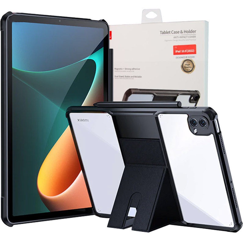 Накладка TPU+PC Xundd Stand  для Xiaomi Pad 6 / Pad 6 Pro (11") (Чорна)-0