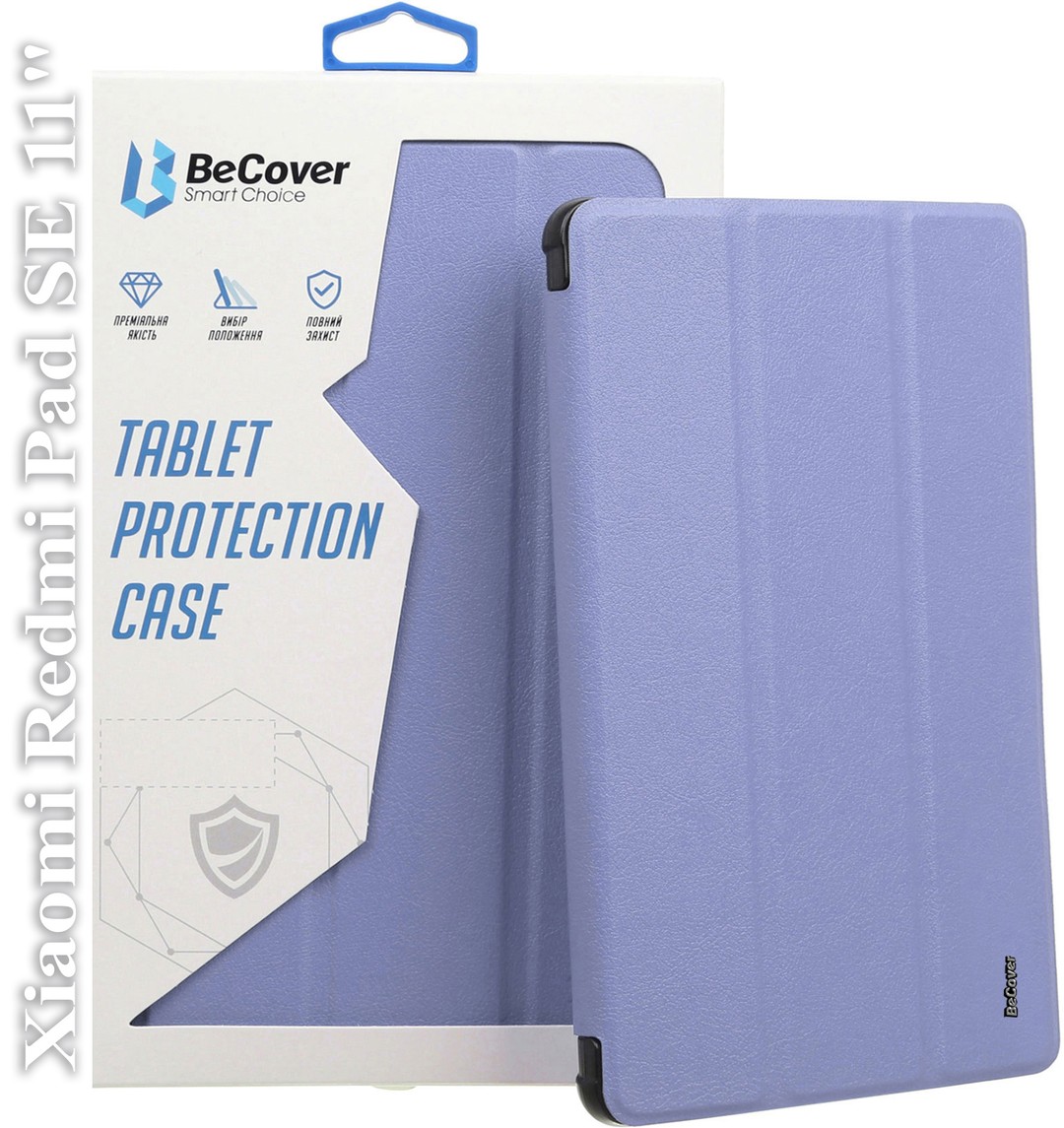 Книжка Smart Case With Pencil Xiaomi Redmi Pad SE 11" Purple-0