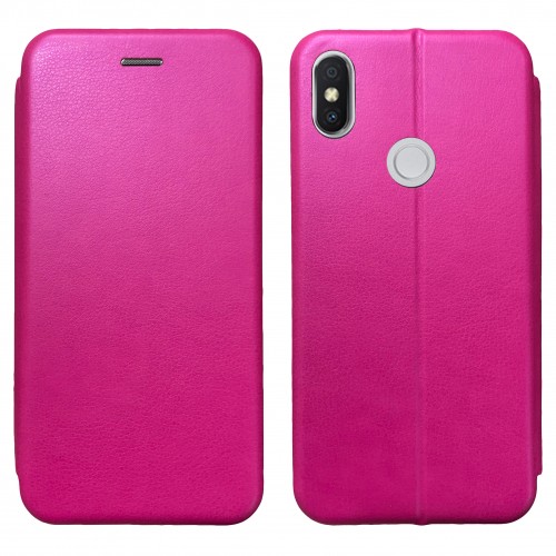 Книжка Premium для Xiaomi Redmi S2 малинова-0
