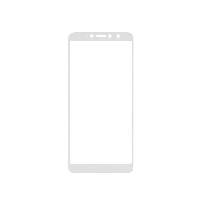 Захисне скло Silk Print для Xiaomi Redmi S2 з білою рамкою-0