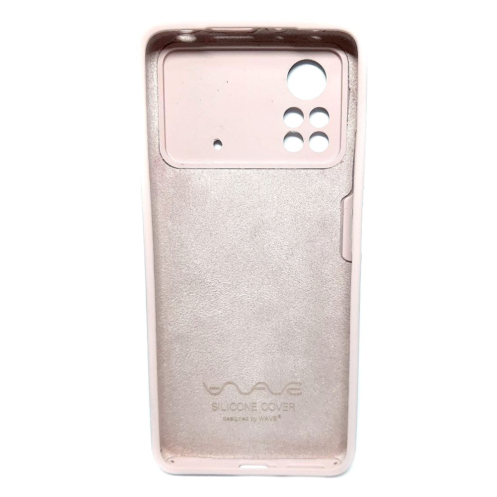 WAVE Full Silicone Cover Xiaomi Poco X4 Pro 5G (pink sand)-1