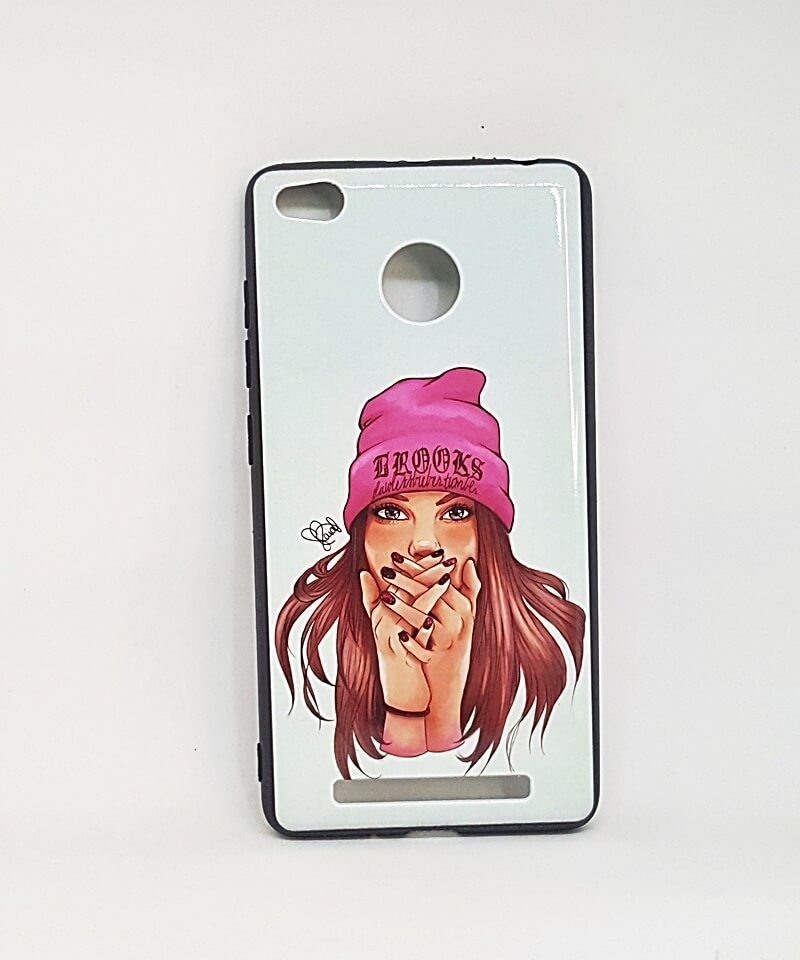 Чохол Print Gloss для Xiaomi Redmi 3/3s (Girl)-0