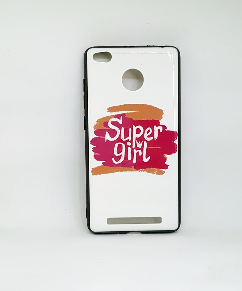Накладка Print Gloss для Xiaomi Redmi 3/3s (Super girl)-0