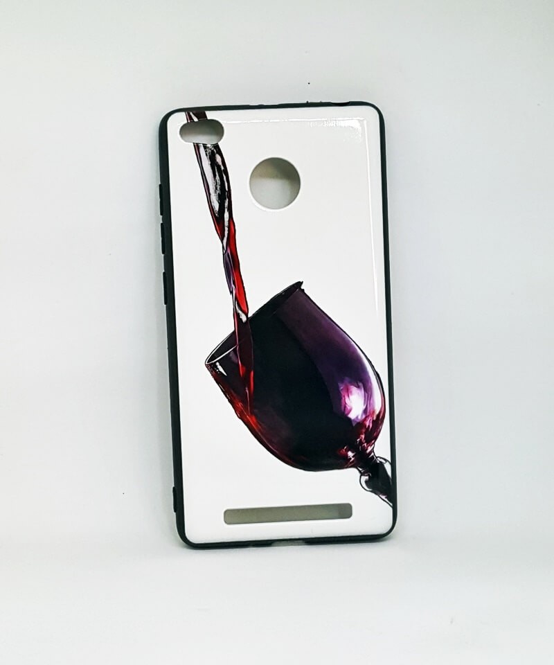 Чохол Print Gloss для Xiaomi Redmi 3/3s (Wine)-0