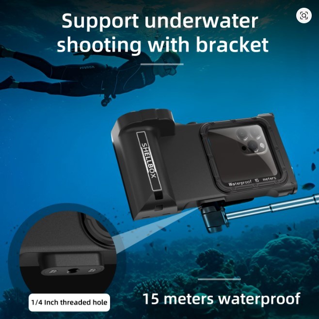 Чохол Sheellbox для підводної зйомки-2