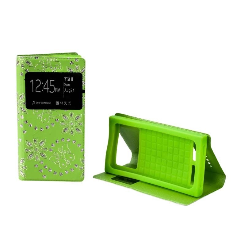 Універсальна книжка 3.5-3.7? 6#-XS стрази зелена-0