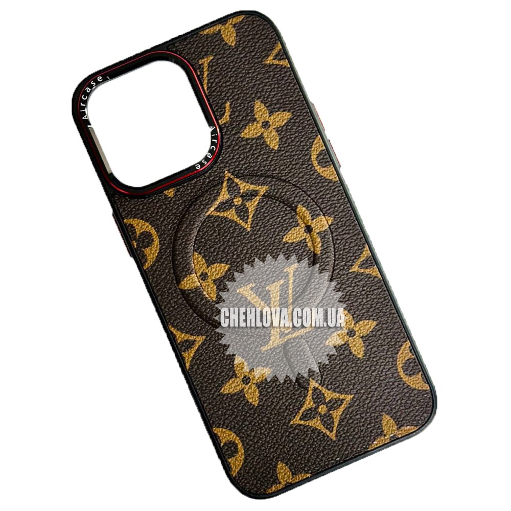 Leather Brand Air Camera MagSafe IPhone 11 ЛВ коричнева-0
